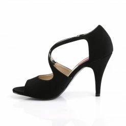 Pleaser Pink Label DREAM-412 - Blk Nubuck 9 Pleaser Pink Label DREAM-412 - Blk Nubuck