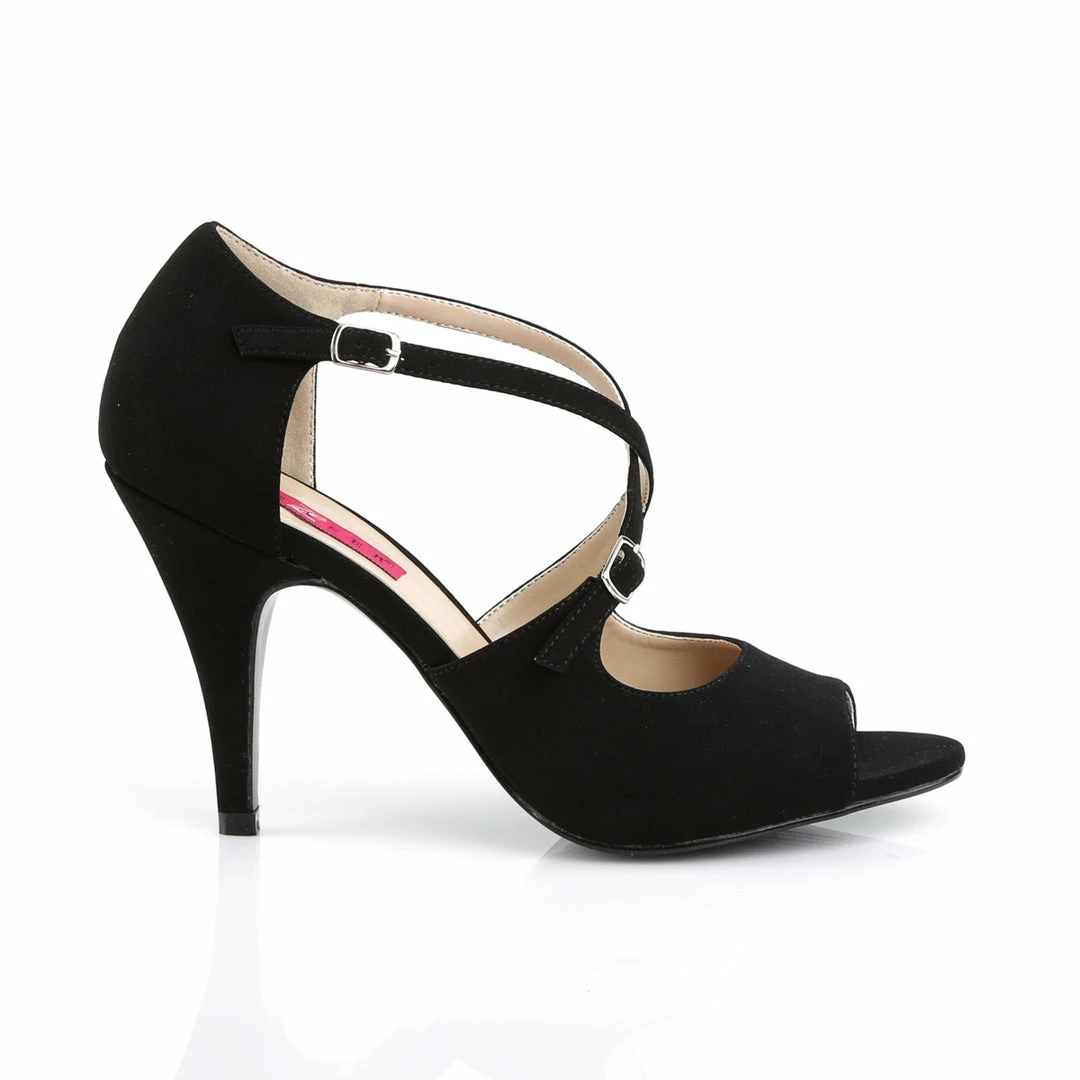 Pleaser Pink Label DREAM-412 - Blk Nubuck 7 Pleaser Pink Label DREAM-412 - Blk Nubuck