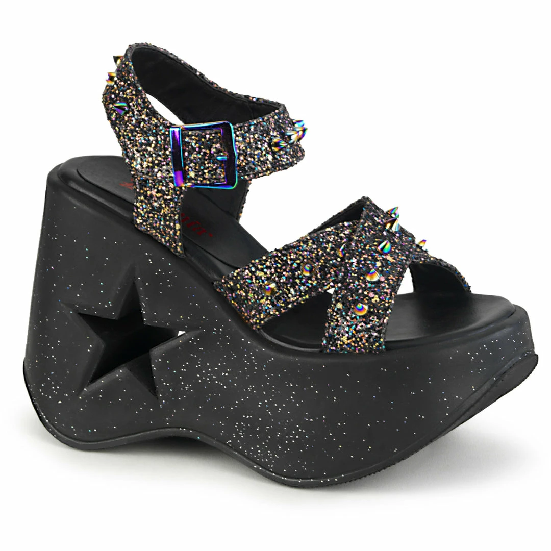 Demonia DYNAMITE-02 - Blk Multi Glitter 3 Demonia DYNAMITE-02 - Blk Multi Glitter
