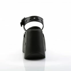 Demonia DYNAMITE-02 - Blk Vegan Leather Punk & Goth