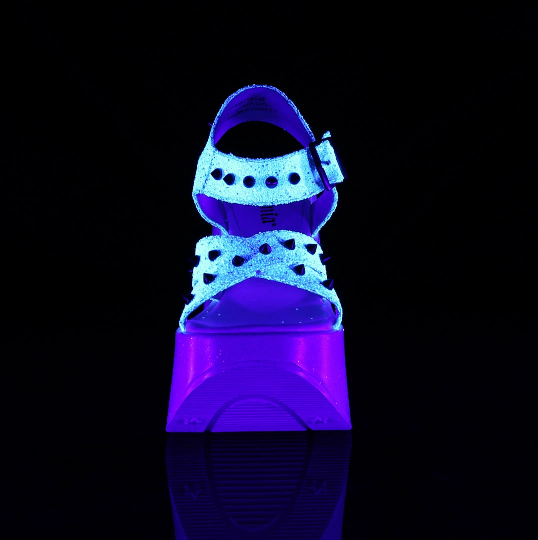 Demonia DYNAMITE-02 - Wht Multi Glitter 4 Demonia DYNAMITE-02 - Wht Multi Glitter