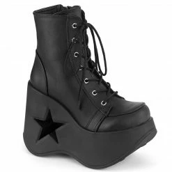 Demonia DYNAMITE-106 - Blk Vegan Leather Punk & Goth