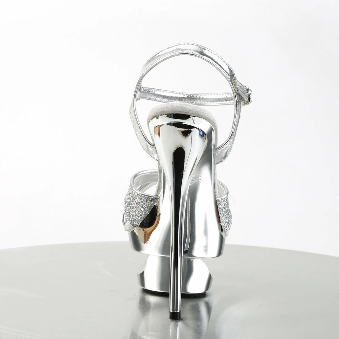 Pleaser ECLIPSE-619G - Slv Multi Gltr/Slv Chrome 6 Pleaser ECLIPSE-619G - Slv Multi Gltr/Slv Chrome