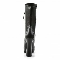 Pleaser ELECTRA-1020 - Blk Faux Leather/Blk Matte