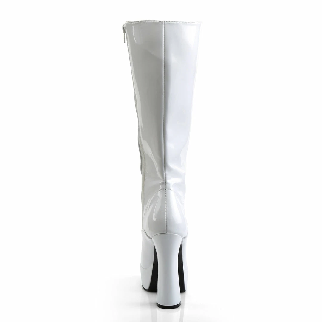 Pleaser Exotic Dancing ELECTRA-2020 - Wht Pat 6 Pleaser Exotic Dancing ELECTRA-2020 - Wht Pat