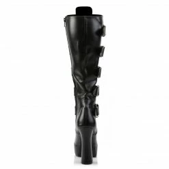 Pleaser ELECTRA-2042 - Blk Faux Leather Exotic Dancing 10 Pleaser ELECTRA-2042 - Blk Faux Leather Exotic Dancing