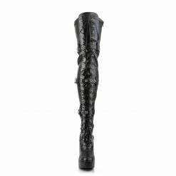 Pleaser ELECTRA-3028 - Blk Str Faux Leather Exotic Dancing 8 Pleaser ELECTRA-3028 - Blk Str Faux Leather Exotic Dancing