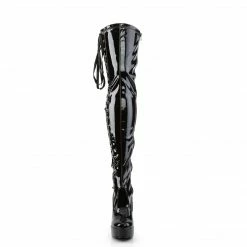 Pleaser ELECTRA-3050 - Blk Str Pat Exotic Dancing