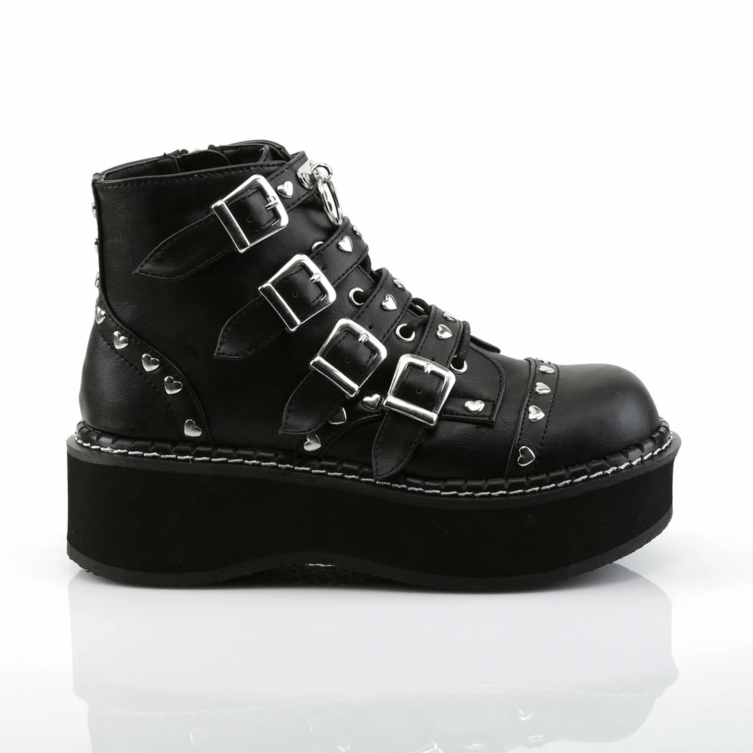 Demonia EMILY-315 - Blk Vegan Leather 7 Demonia EMILY-315 - Blk Vegan Leather