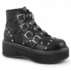 Demonia EMILY-315 - Blk Vegan Leather