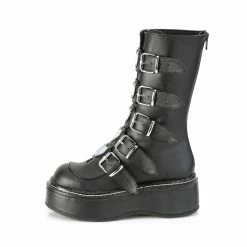 Demonia EMILY-330 - Blk Vegan Leather Punk & Goth 9 Demonia EMILY-330 - Blk Vegan Leather Punk & Goth