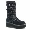 Demonia EMILY-341 - Blk Canvas