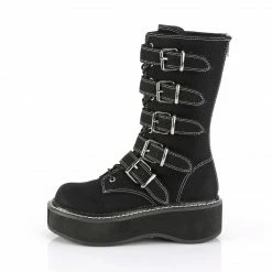 Demonia EMILY-341 - Blk Canvas