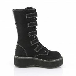 Demonia EMILY-341 - Blk Canvas