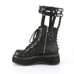 Demonia Punk & Goth EMILY-357 - Blk Vegan Leather 9 Demonia Punk & Goth EMILY-357 - Blk Vegan Leather
