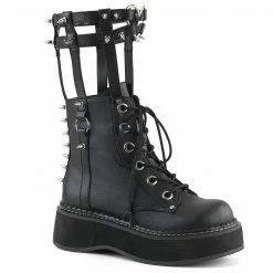 Demonia Punk & Goth EMILY-357 - Blk Vegan Leather