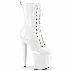 Pleaser Exotic Dancing ENCHANT-1040 - Wht Pat/Wht