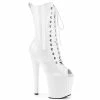 Pleaser ENCHANT-1041 - Wht Pat/Wht 2 Pleaser ENCHANT-1041 - Wht Pat/Wht