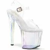 Pleaser Exotic Dancing ENCHANT-708HT - Clr/Holographic Tinted