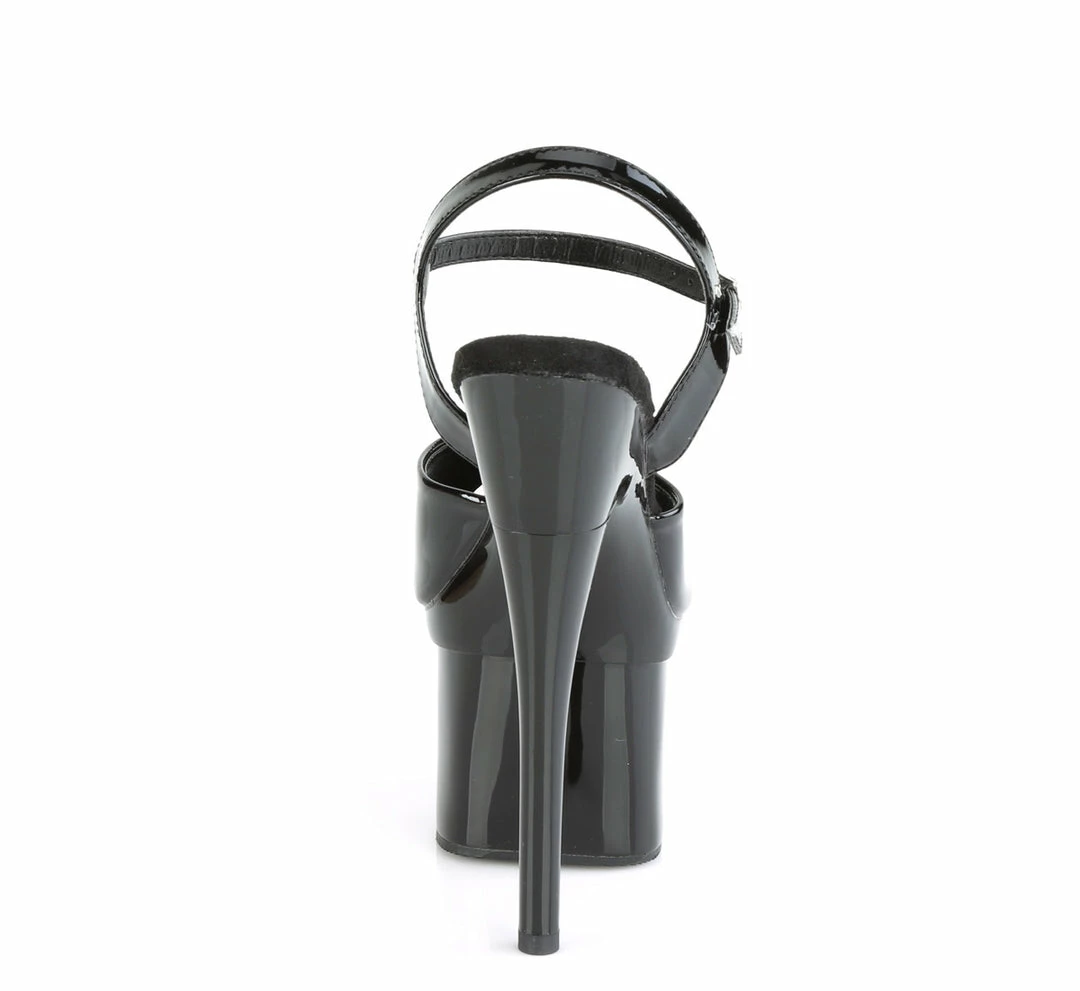 Pleaser Exotic Dancing ESTEEM-709 - Blk Pat/Blk 6 Pleaser Exotic Dancing ESTEEM-709 - Blk Pat/Blk