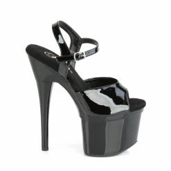 Pleaser Exotic Dancing ESTEEM-709 - Blk Pat/Blk 11 Pleaser Exotic Dancing ESTEEM-709 - Blk Pat/Blk