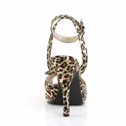 Pleaser Pink Label EVE-01 - Cheetah Satin