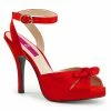 Pleaser Pink Label EVE-01 - Red Satin