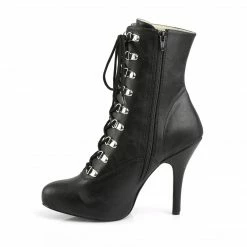 Pleaser Pink Label EVE-106 - Blk Faux Leather 9 Pleaser Pink Label EVE-106 - Blk Faux Leather