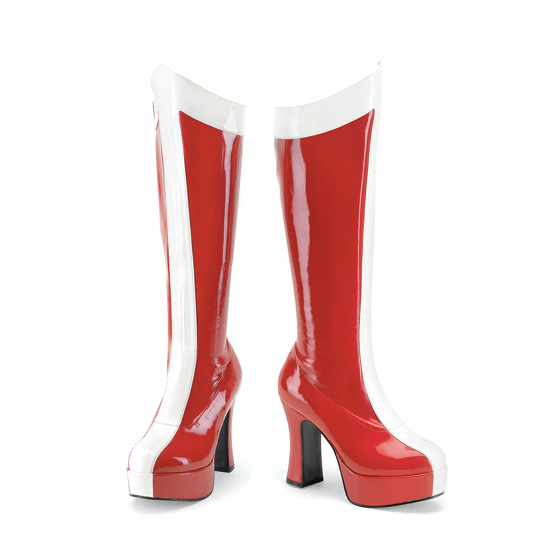 Funtasma Costume & Theme EXOTICA-305 - Red-Wht Str Pat 3 Funtasma Costume & Theme EXOTICA-305 - Red-Wht Str Pat