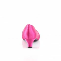 Pleaser Pink Label FAB-422 - H. Pink Satin 10 Pleaser Pink Label FAB-422 - H. Pink Satin