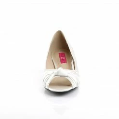 Pleaser Pink Label FAB-422 - Ivory Satin