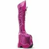 Pleaser Pink Label FABULOUS-3035 - H. Pink Crinkle Pat-Gltr 1 Pleaser Pink Label FABULOUS-3035 - H. Pink Crinkle Pat-Gltr