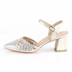 Fabulicious Party & Prom FAYE-06 - Champagne Shimmering Fabric