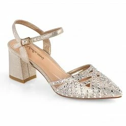 Fabulicious Party & Prom FAYE-06 - Champagne Shimmering Fabric