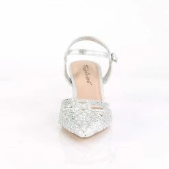 Fabulicious Party & Prom FAYE-06 - Slv Shimmering Fabric