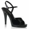 Fabulicious FLAIR-409 - Blk Pat/Blk