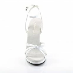 Fabulicious FLAIR-436 - Wht Pat/Wht Bridal