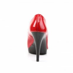Pleaser Pink Label FLAIR-474 - Red/Blk