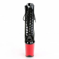 Pleaser FLAMINGO-1020 - Blk Pat/Red
