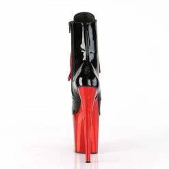 Pleaser FLAMINGO-1020 - Blk Pat/Red Chrome Exotic Dancing 10 Pleaser FLAMINGO-1020 - Blk Pat/Red Chrome Exotic Dancing