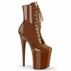 Pleaser FLAMINGO-1020 - Caramel Pat/Caramel