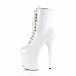 Pleaser FLAMINGO-1020 - Wht Pat/Wht Exotic Dancing 9 Pleaser FLAMINGO-1020 - Wht Pat/Wht Exotic Dancing