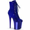 Pleaser FLAMINGO-1020CHRS - Royal Blue RS/Royal Blue Chrome 2 Pleaser FLAMINGO-1020CHRS - Royal Blue RS/Royal Blue Chrome