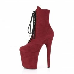 Pleaser FLAMINGO-1020FS - Burgundy Faux Suede/Burgundy Faux Suede Exotic Dancing 9 Pleaser FLAMINGO-1020FS - Burgundy Faux Suede/Burgundy Faux Suede Exotic Dancing