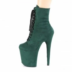 Pleaser FLAMINGO-1020FS - Emerald Green F. Suede/Emerald Green F.Suede