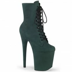 Pleaser FLAMINGO-1020FS - Emerald Green F. Suede/Emerald Green F.Suede