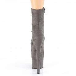 Pleaser Exotic Dancing FLAMINGO-1020FS - Grey Faux Suede/Grey Faux Suede 10 Pleaser Exotic Dancing FLAMINGO-1020FS - Grey Faux Suede/Grey Faux Suede