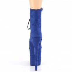 Pleaser Exotic Dancing FLAMINGO-1020FS - Royal Blue Faux Suede/Royal Blue Faux Suede