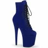 Pleaser Exotic Dancing FLAMINGO-1020FS - Royal Blue Faux Suede/Royal Blue Faux Suede 2 Pleaser Exotic Dancing FLAMINGO-1020FS - Royal Blue Faux Suede/Royal Blue Faux Suede