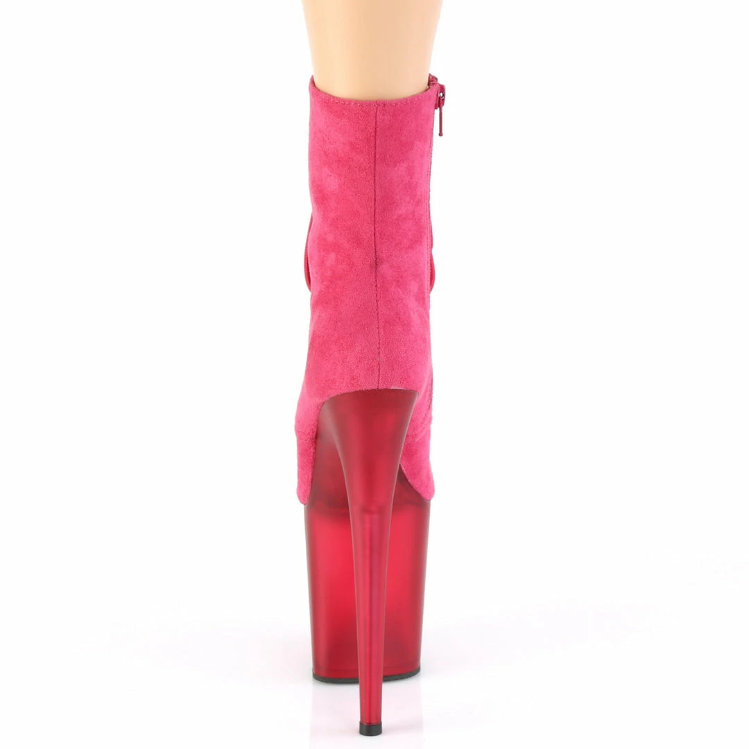 Pleaser Exotic Dancing FLAMINGO-1020FST - H. Pink Faux Suede/Frosted H. Pink 6 Pleaser Exotic Dancing FLAMINGO-1020FST - H. Pink Faux Suede/Frosted H. Pink